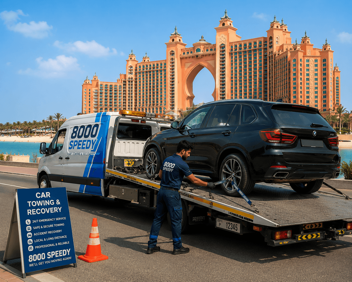 Car Towing Service Dubai