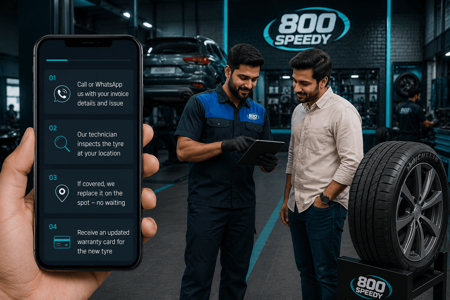 Making a warranty claim